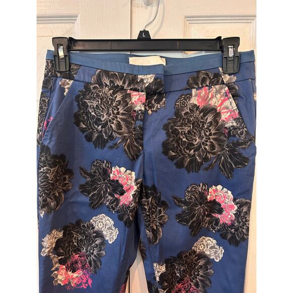 Anthropologie Leifsdottir Floral Pants Size 6 - Picture 4 of 9